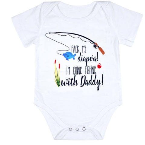 White Short Sleeve Baby Bodysuits