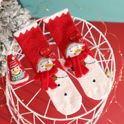 No Heel Parent-child Socks Warm Baby Socks