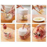 Electric Garlic Masher Wireless Home Meat Grinder Baby Food Machine Kitchen Blender