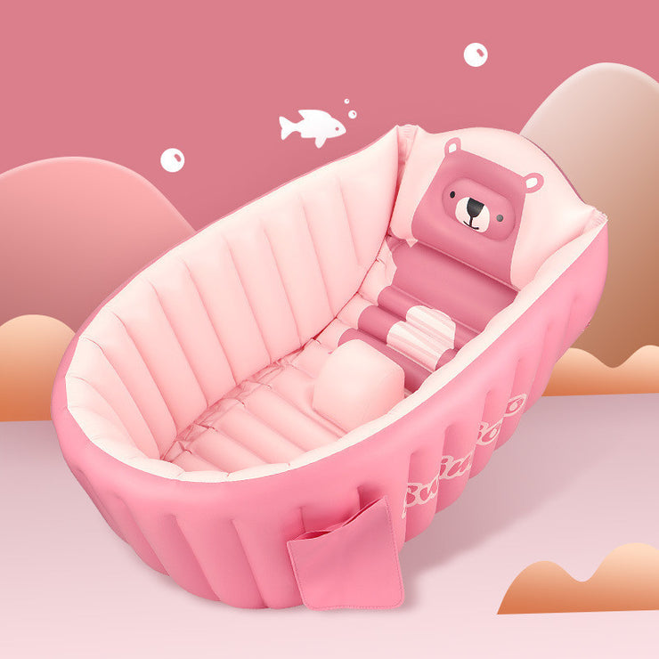 Baby Foldable And Storage Bathtub