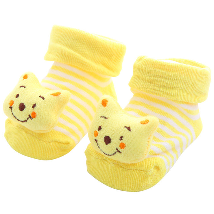 Cartoon Anti-Skid Baby Socks Doll Socks