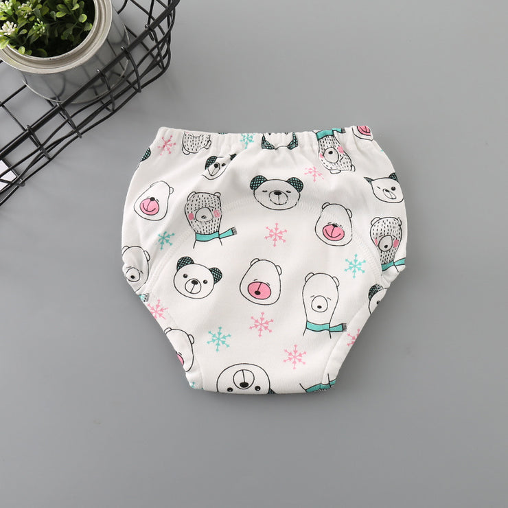 New Baby Training Pants 6-layer GauzeWashable Diaper Cotton Diaper