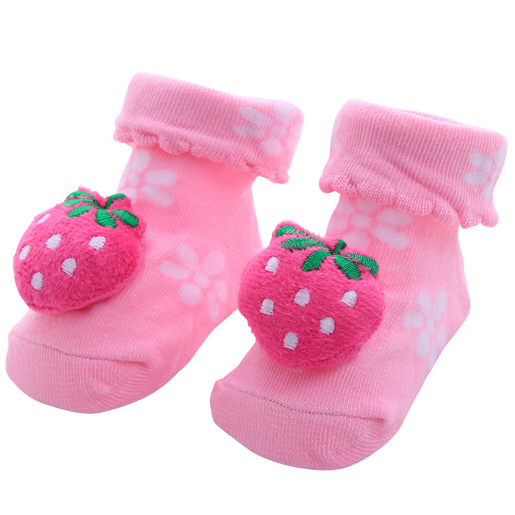 Cartoon Anti-Skid Baby Socks Doll Socks