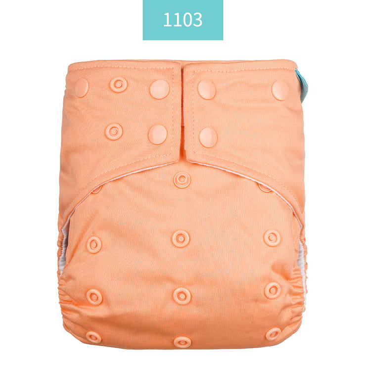 Happyflute Baby Cloth Diaper Waterproof Side
