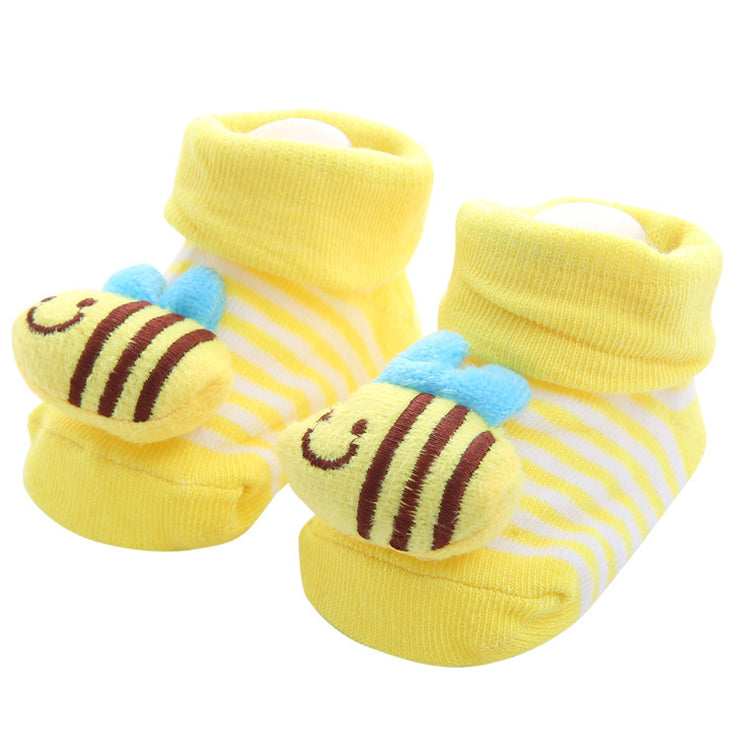 Cartoon Anti-Skid Baby Socks Doll Socks