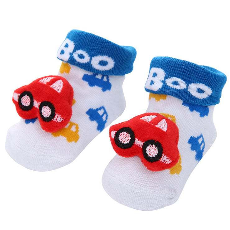Cartoon Anti-Skid Baby Socks Doll Socks