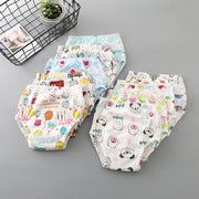 New Baby Training Pants 6-layer GauzeWashable Diaper Cotton Diaper