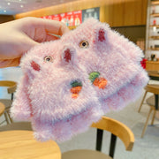 Thicken Five Finger Flip Mittens Baby Gloves For Autumn And Winter