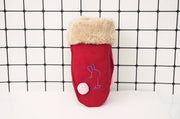Suede Mittens Double Thickened To Keep Warm