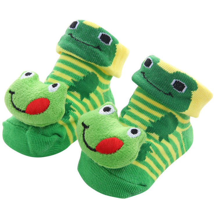 Cartoon Anti-Skid Baby Socks Doll Socks