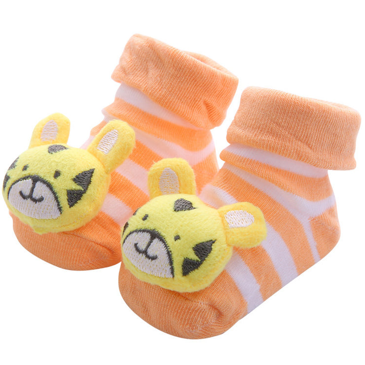 Cartoon Anti-Skid Baby Socks Doll Socks