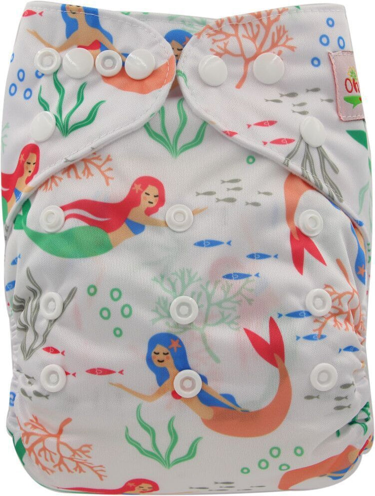 Washable Baby Cloth Diaper Breathable Diaper Pants