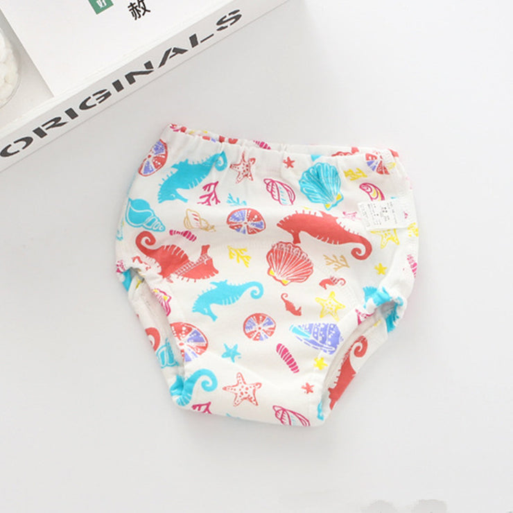 New Baby Training Pants 6-layer GauzeWashable Diaper Cotton Diaper