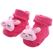 Cartoon Anti-Skid Baby Socks Doll Socks