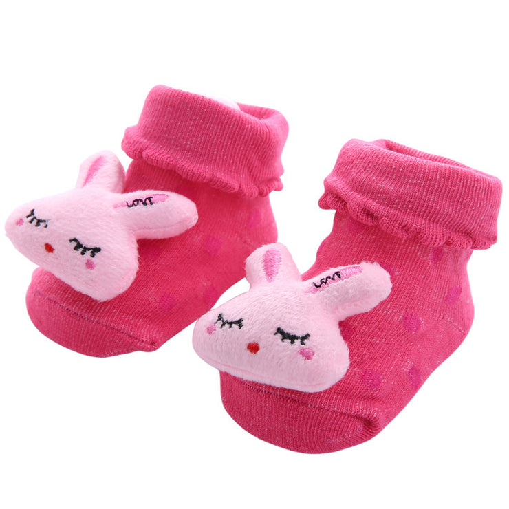 Cartoon Anti-Skid Baby Socks Doll Socks