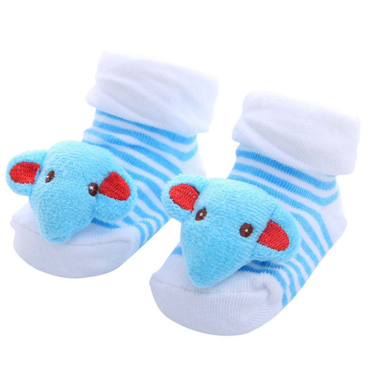 Cartoon Anti-Skid Baby Socks Doll Socks