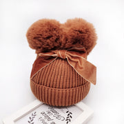 Autumn and winter children's baby hats
