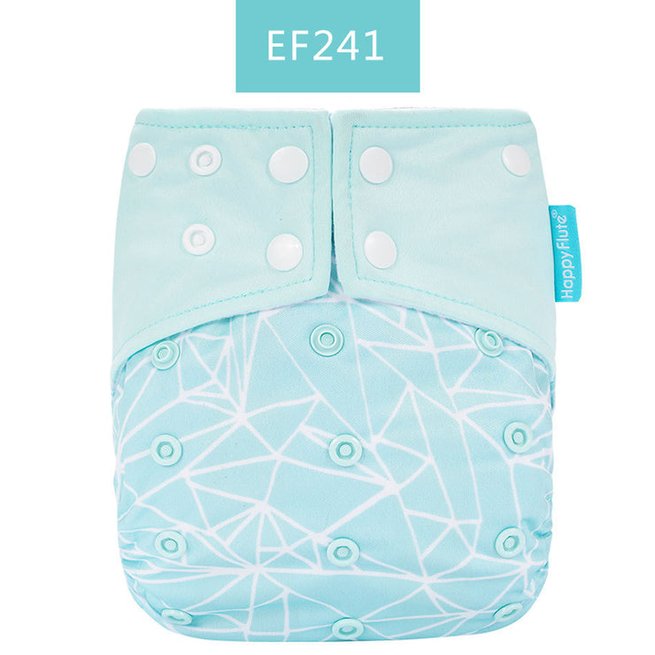Happyflute Baby Cloth Diaper Waterproof Side