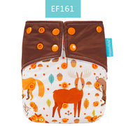 Happyflute Baby Cloth Diaper Waterproof Side