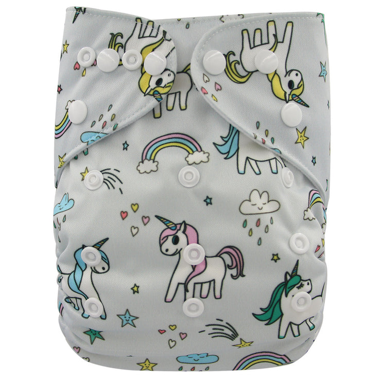 Washable Baby Cloth Diaper Breathable Diaper Pants
