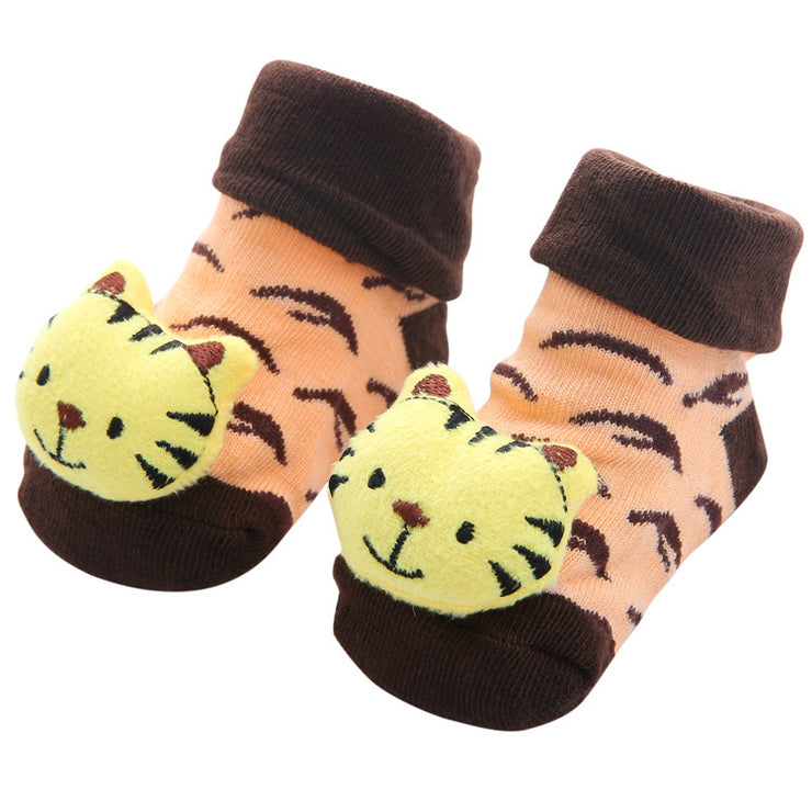 Cartoon Anti-Skid Baby Socks Doll Socks
