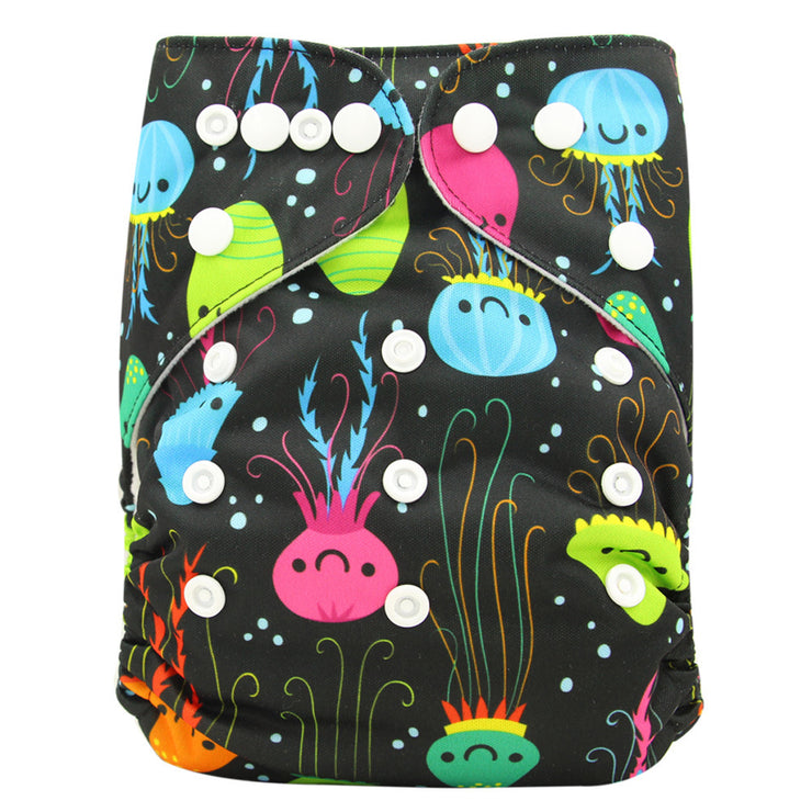 Washable Baby Cloth Diaper Breathable Diaper Pants
