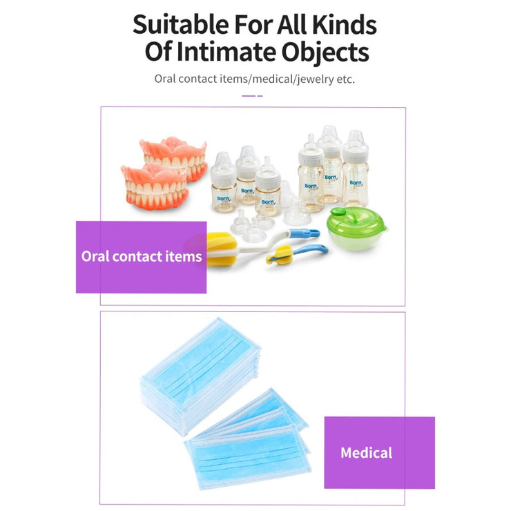 Oral Glasses Bottle Mouth Ultrasonic Ultraviolet Sterilizer