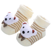 Cartoon Anti-Skid Baby Socks Doll Socks