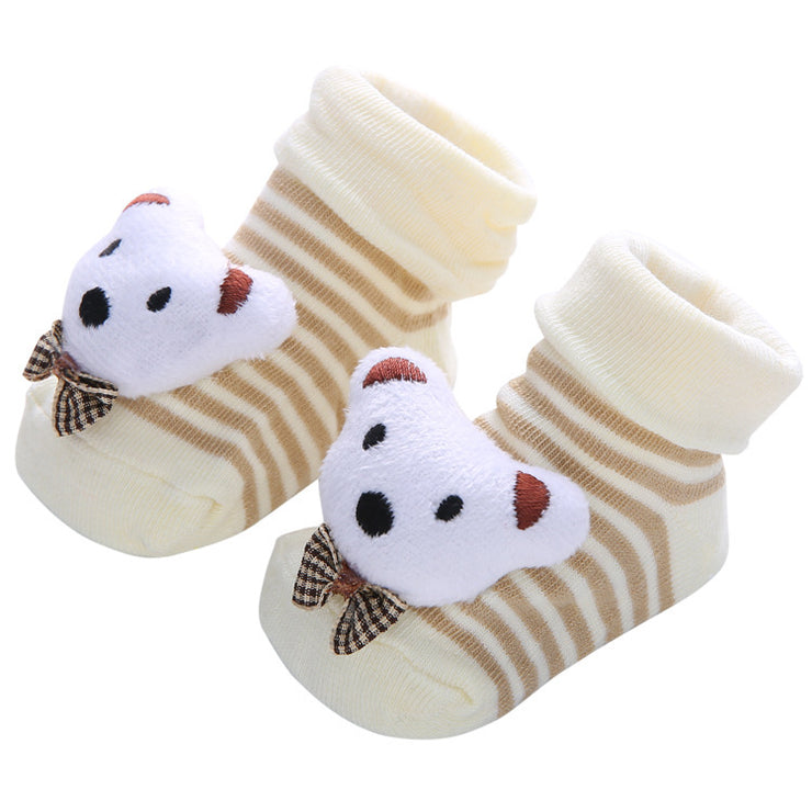 Cartoon Anti-Skid Baby Socks Doll Socks
