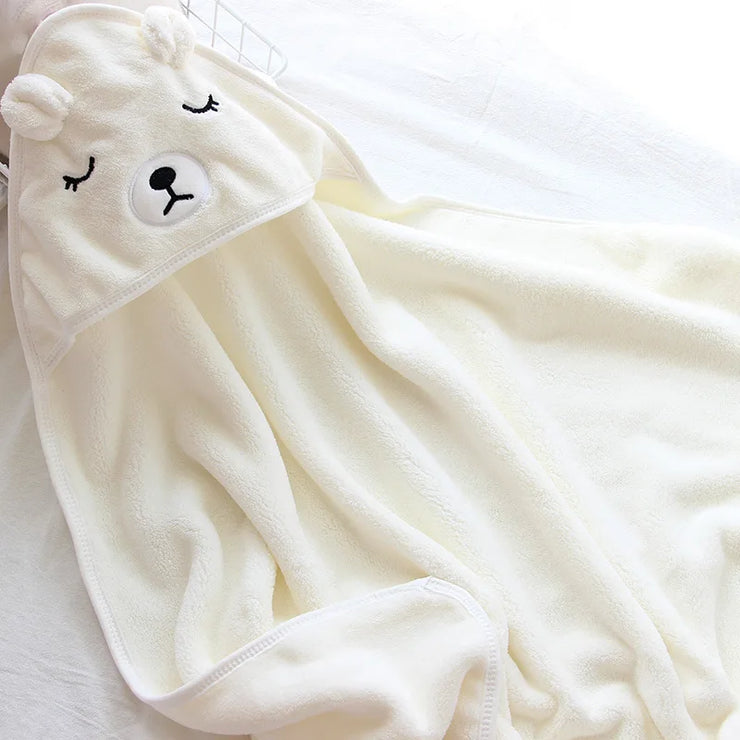 Toddler Baby Hooded Towels Newborn Kids Bathrob