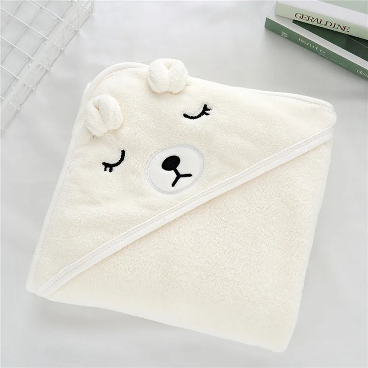 Toddler Baby Hooded Towels Newborn Kids Bathrob