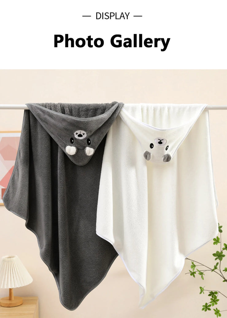 Toddler Baby Hooded Towels
