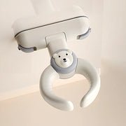 Wall-mounted bath stand