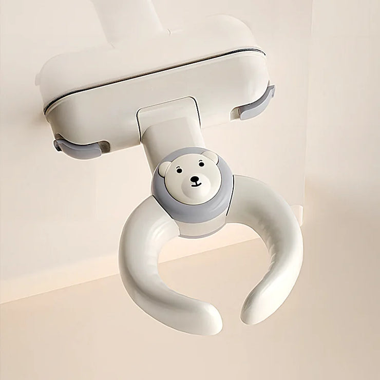 Wall-mounted bath stand