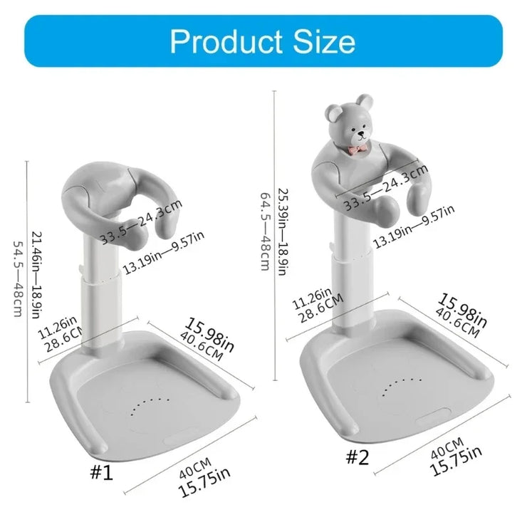 Portable Baby Standing Bath Rack Shower