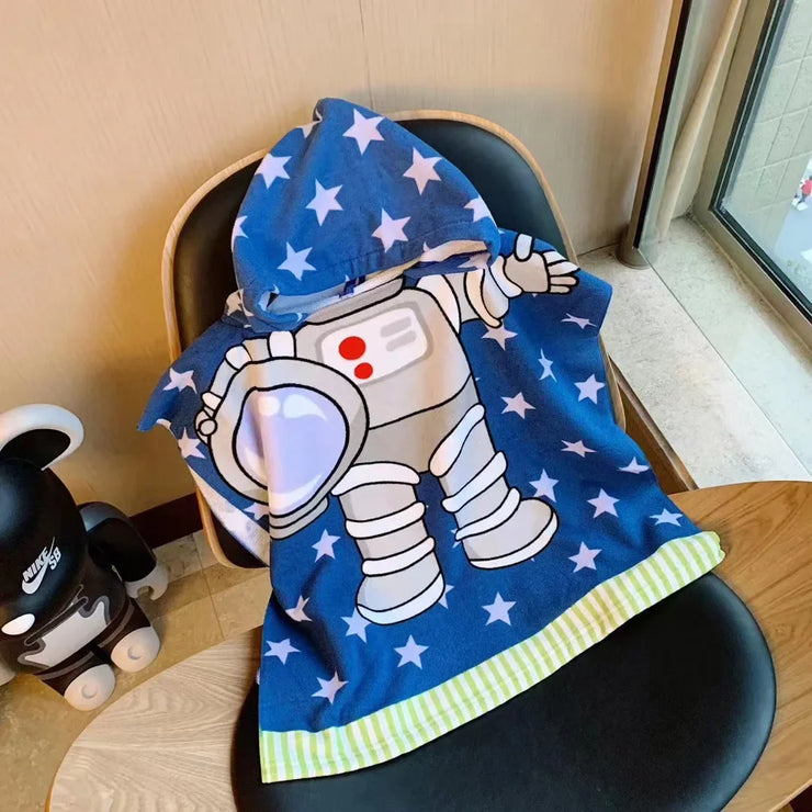 Baby Bath Towel Kids Beach Towel with Hood Boys Girls Hooded
