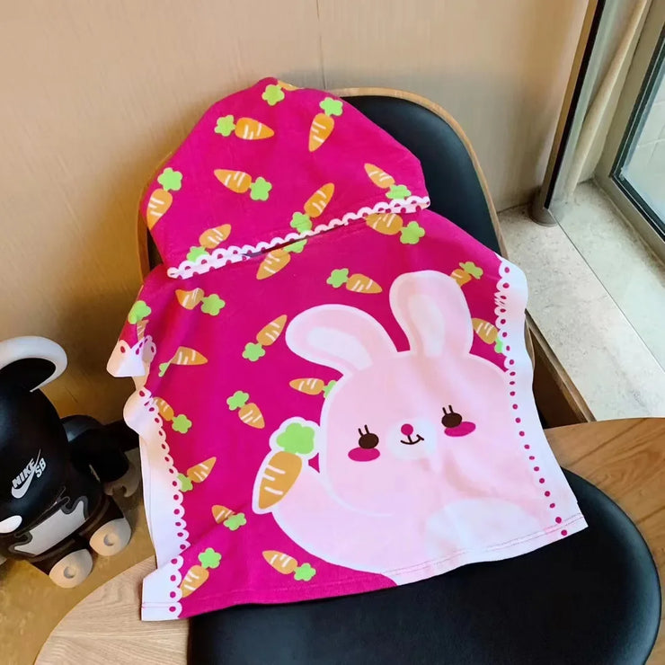 Baby Bath Towel Kids Beach Towel with Hood Boys Girls Hooded