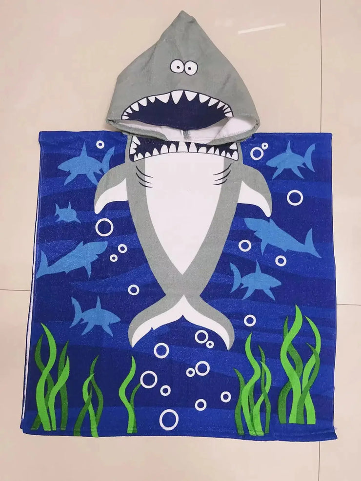 Baby Bath Towel Kids Beach Towel with Hood Boys Girls Hooded