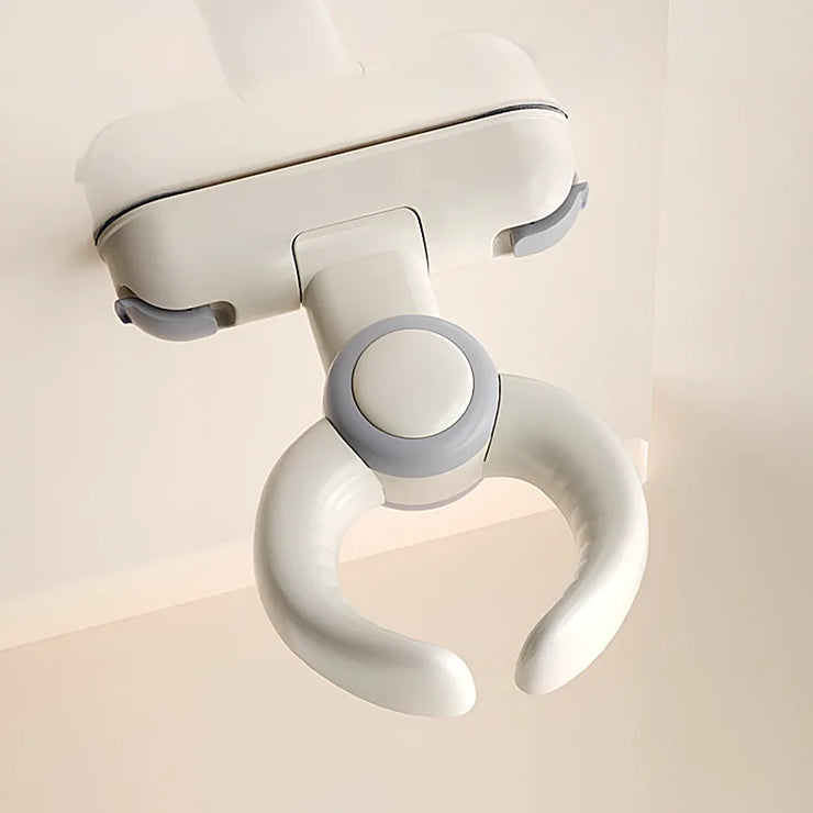 Wall-mounted bath stand