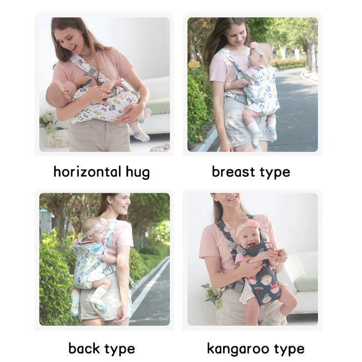 0-36 Months Ergonomic Baby Carrier Lightweight