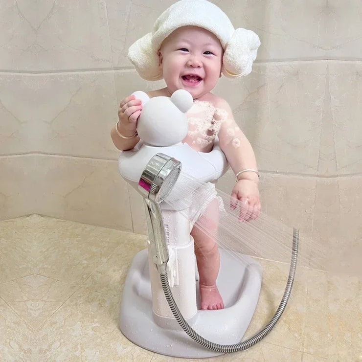 Portable Baby Standing Bath Rack Shower