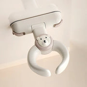 Wall-mounted bath stand