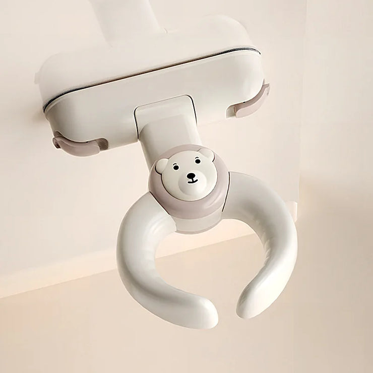 Wall-mounted bath stand