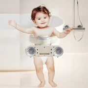 Wall-mounted bath stand