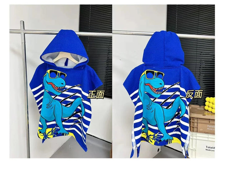 Baby Bath Towel Kids Beach Towel with Hood Boys Girls Hooded