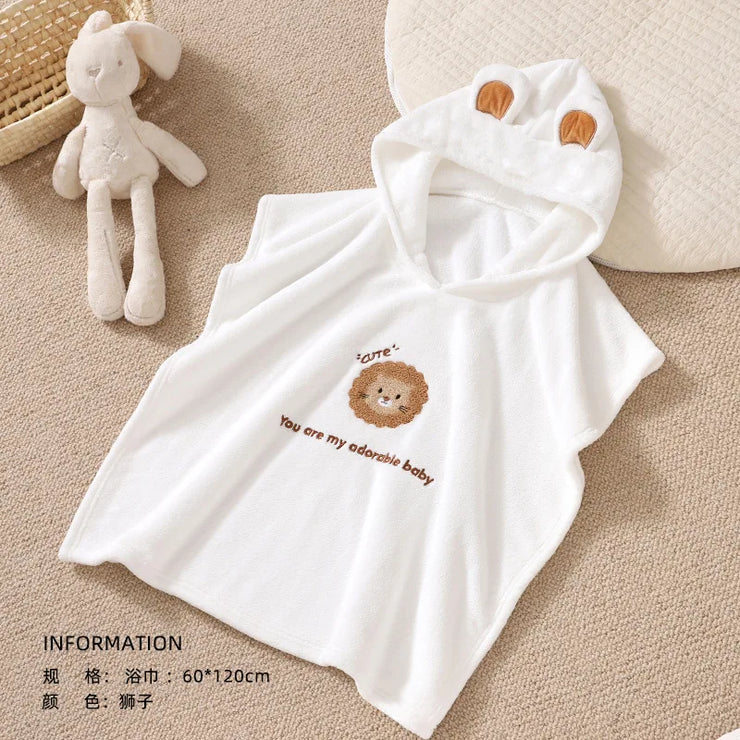 Baby Hooded Bath Towel for Toddler Newborn