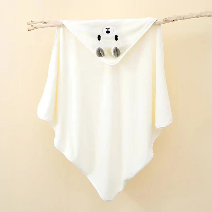 Super Soft Bath Towel Blanket Warm Sleeping Swaddle Wrap for Infant Boys Girls