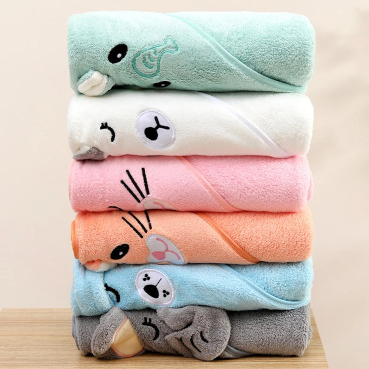 Toddler Baby Hooded Towels