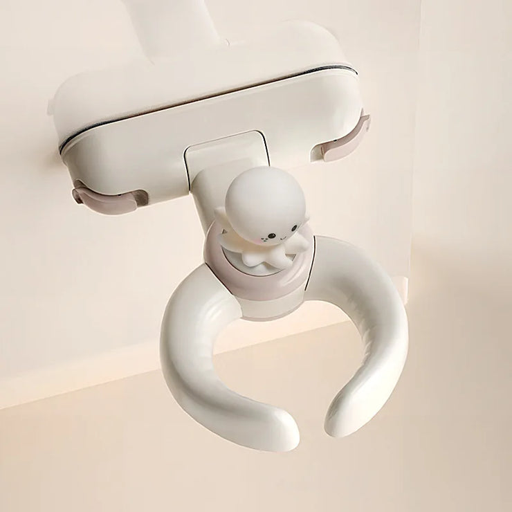 Wall-mounted bath stand