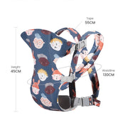 Baby Carrier Front Carry Horizontal Waist Stool Adjustable Ergonomic